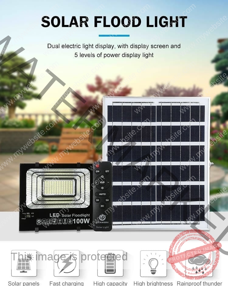 Top Quality Solar Flood Light | Seamless Process Automation