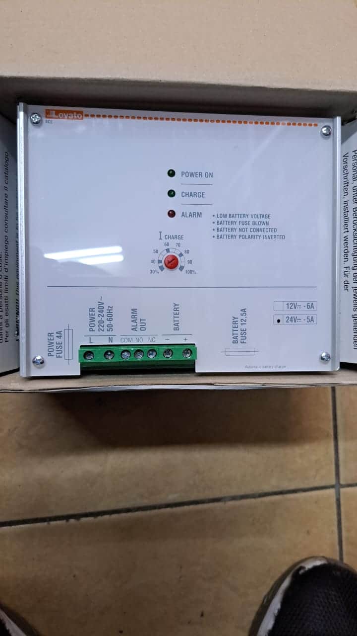 Lovato Battery Charger