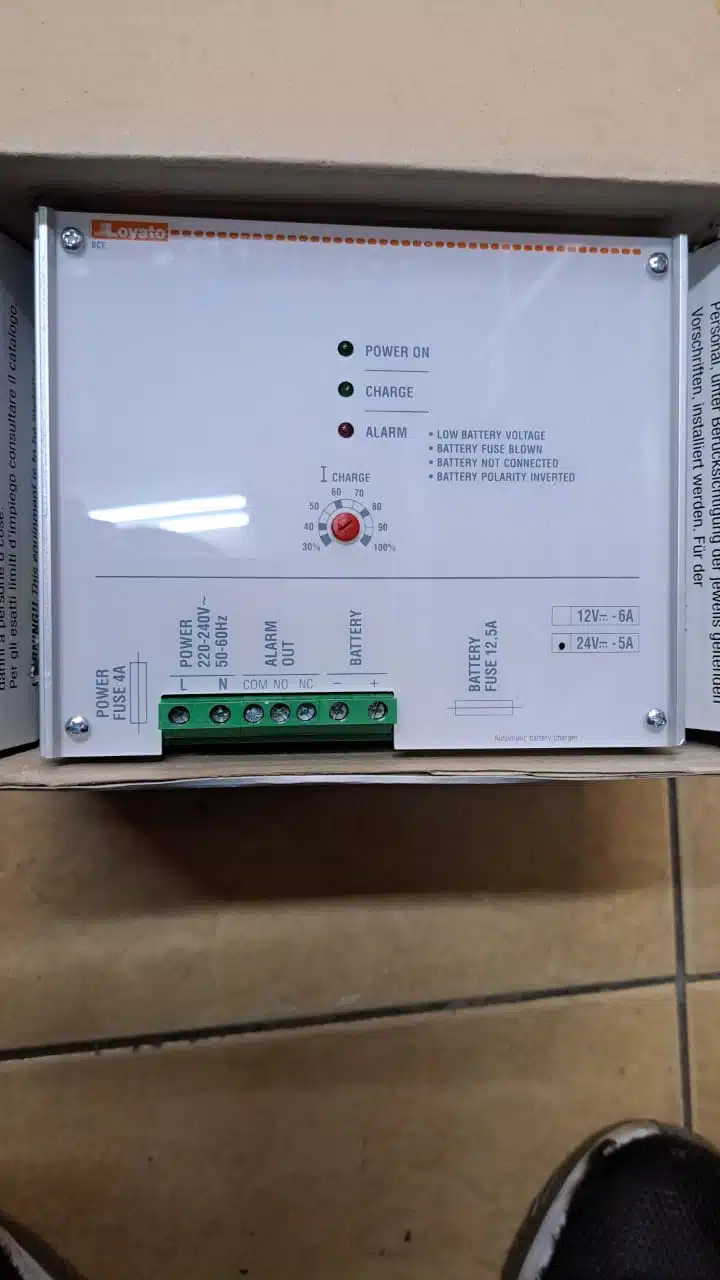 Lovato Battery Charger