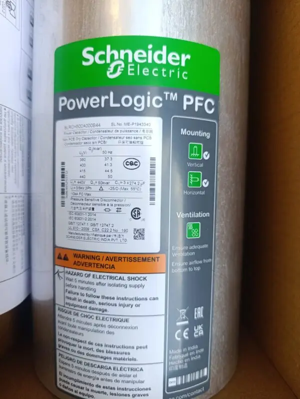 50KVAR Schneider Capacitor