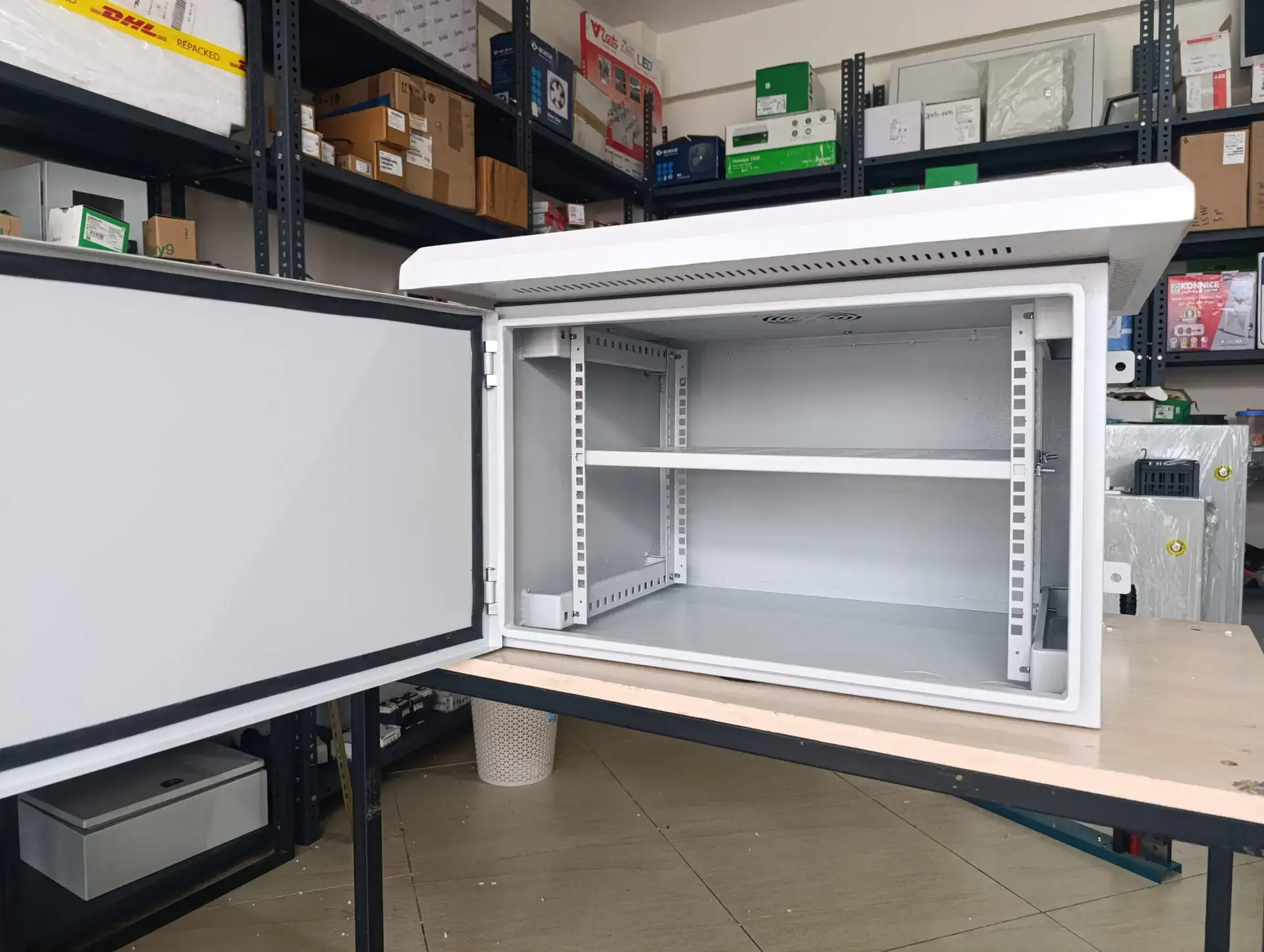 powder coated